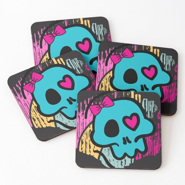 Item preview, Cute oldschool skull designed and sold by MiroArtAbstra.