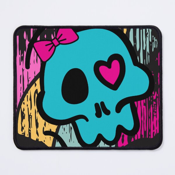 Item preview, Cute oldschool skull designed and sold by MiroArtAbstra.