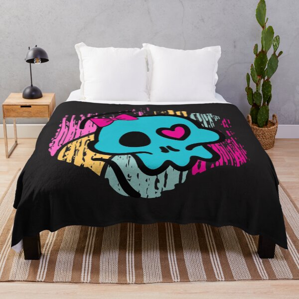 Item preview, Cute oldschool skull designed and sold by MiroArtAbstra.