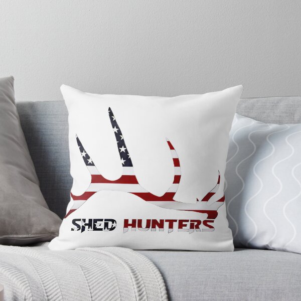 Item preview, American flag Elk Antler Shed Hunters designed and sold by ShedHunters.