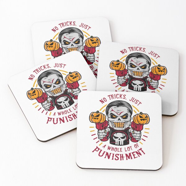 Item preview, Halloween t-shirt: No tricks, just a whole lot of punishment designed and sold by ElegantOutlines.
