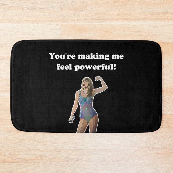 Item preview, You're Making Me Feel Powerful! Light Pink and Blue Lover Bodysuit Taylor Swift Eras Tour designed and sold by bluesdesigns.