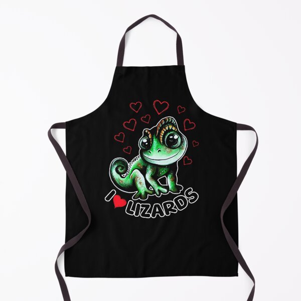 Item preview, I love lizards Cute Chameleon Design designed and sold by BeataY6Art.