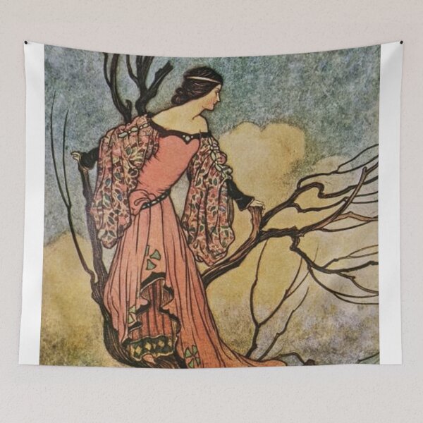 Item preview, Woman in a tree seeking for her love. designed and sold by jamiestarr.