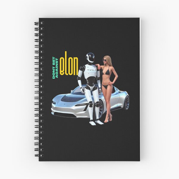 Item preview, Tesla bot designed and sold by TEEJAMBOREE.