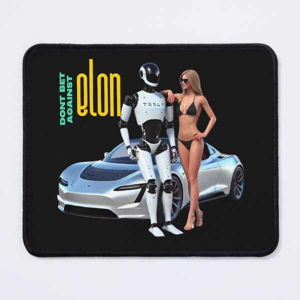 Item preview, Tesla bot designed and sold by TEEJAMBOREE.