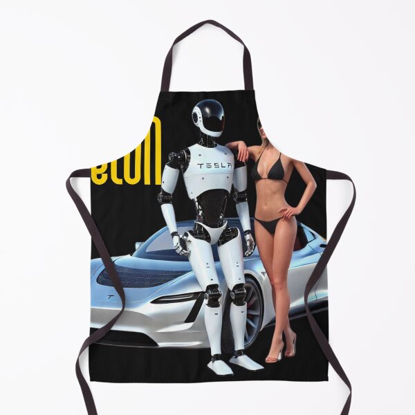 Item preview, Tesla bot designed and sold by TEEJAMBOREE.