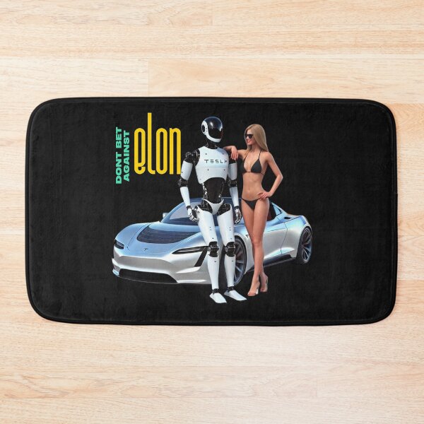 Item preview, Tesla bot designed and sold by TEEJAMBOREE.