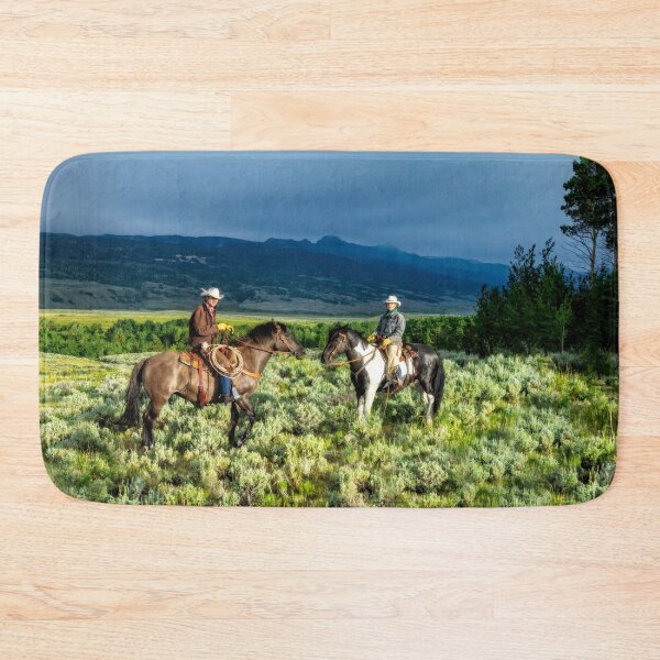 Item preview, A Wyoming Cowboy and Cowgirl - A Portrait designed and sold by Kay Brewer.