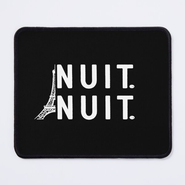 Item preview, Nuit Nuit Night Night Funny Basketball Meme French words designed and sold by TeeFleet Noble.