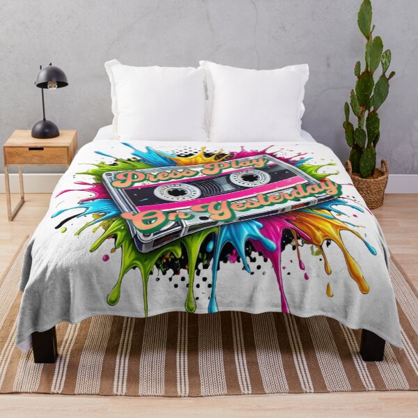 Item preview, Vintage Cassette Splash designed and sold by ShamyStylish.