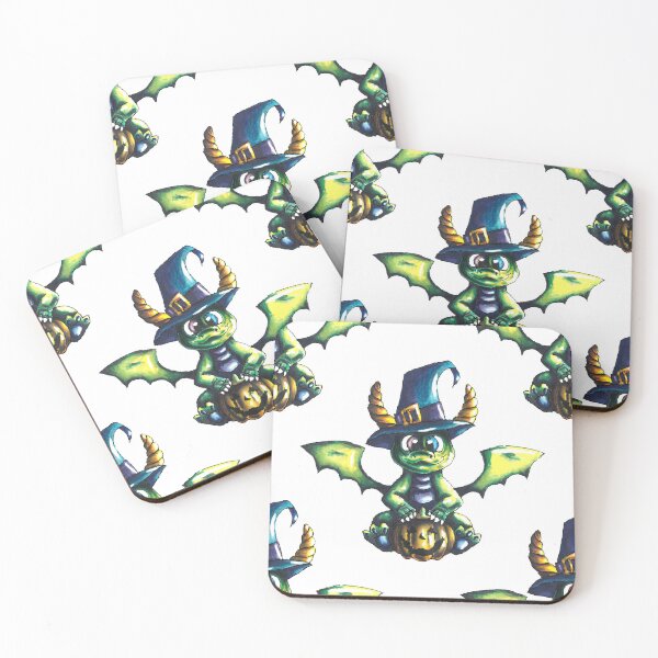Item preview, Magical Halloween Dragon Design designed and sold by fuzzydragons.