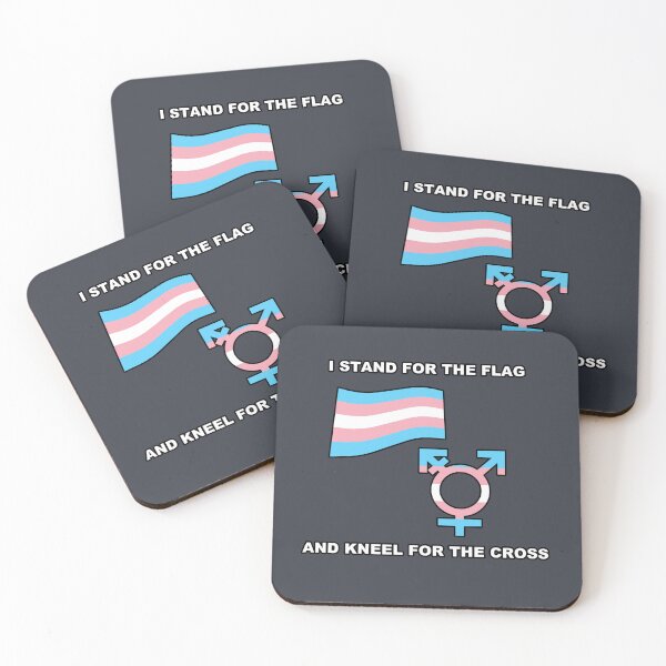 Item preview, Trans: Stand for the Flag & Kneel for the Cross designed and sold by KrudeKraft.