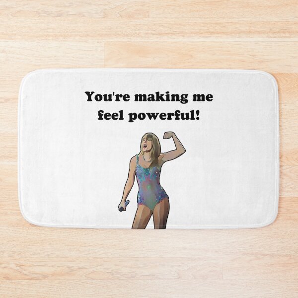 Item preview, You're Making Me Feel Powerful! Light Pink and Blue Lover Bodysuit Taylor Swift Eras Tour designed and sold by bluesdesigns.