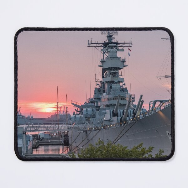 Item preview, Sunset Serenity on the USS Wisconsin designed and sold by Compass and a Camera.