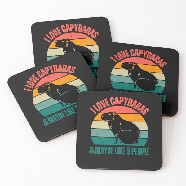 Item preview, I love Capybaras and maybe like 3 people 2024 designed and sold by erozzz.