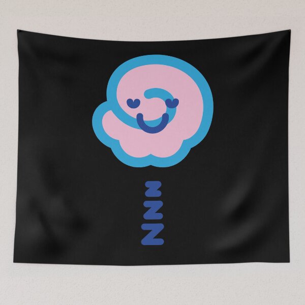 Item preview, Adorable Sleepy Air Elemental Cloud Pattern designed and sold by Carsondood.