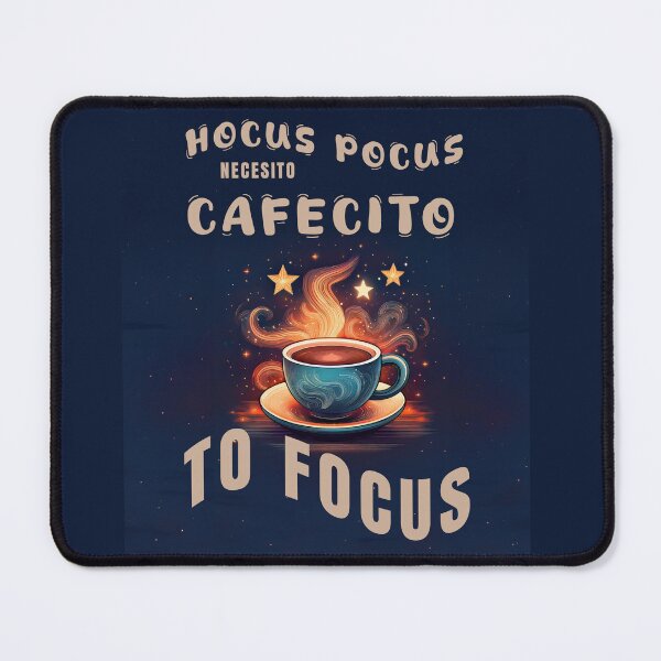 Item preview, hocus pocus I need coffee to focus, quotes for coffee lovers designed and sold by La Loca.