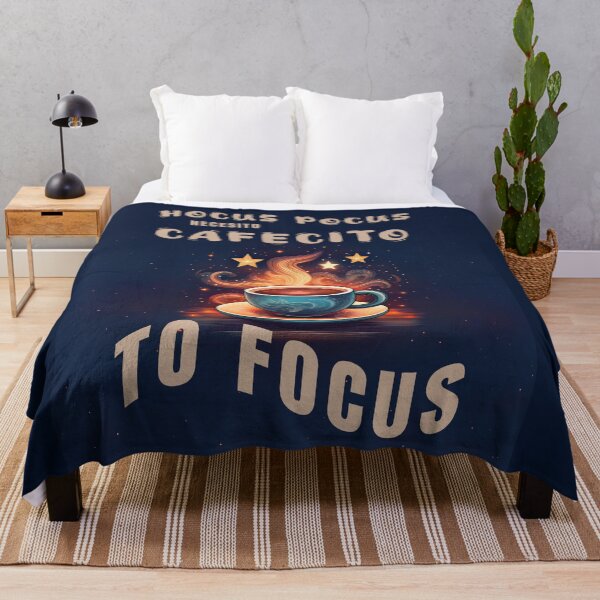 Item preview, hocus pocus I need coffee to focus, quotes for coffee lovers designed and sold by La Loca.
