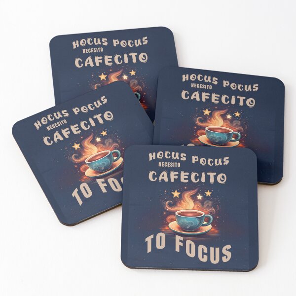 Item preview, hocus pocus I need coffee to focus, quotes for coffee lovers designed and sold by La Loca.