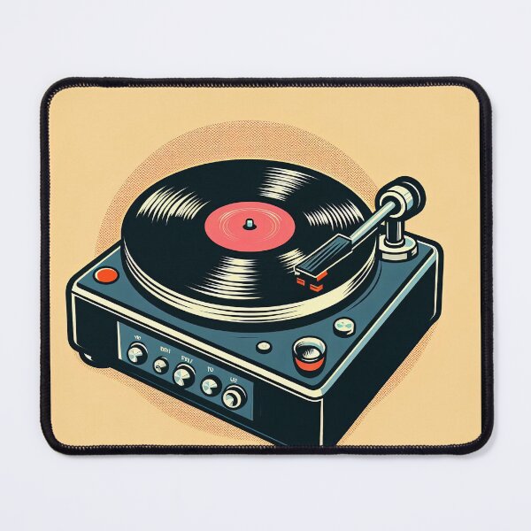 Item preview, Classic Vinyl Record Pop Art Style designed and sold by artofuniverse.