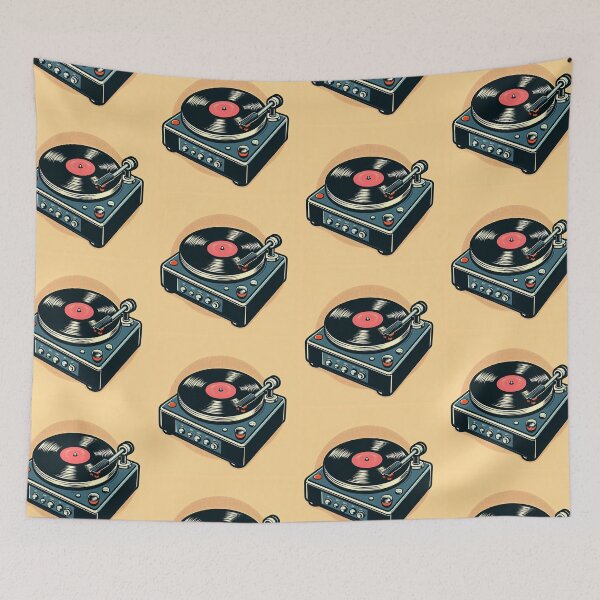 Item preview, Classic Vinyl Record Pop Art Style designed and sold by artofuniverse.