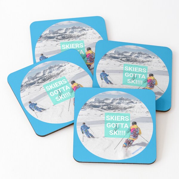 Item preview, Gotta - Skiers Gotta Ski by Wagonesta  designed and sold by Wagonesta.
