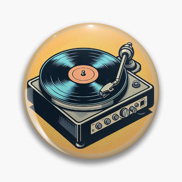 Item preview, Classic Vinyl Record Pop Art Style designed and sold by artofuniverse.