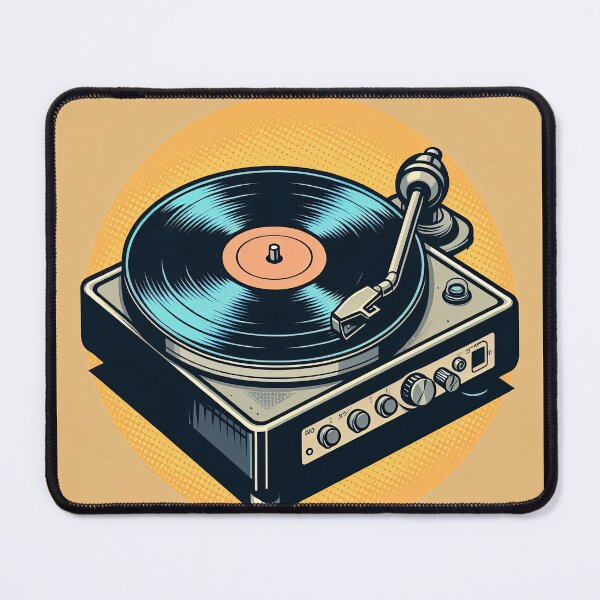 Item preview, Classic Vinyl Record Pop Art Style designed and sold by artofuniverse.