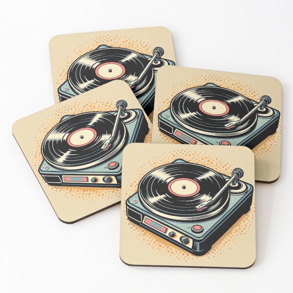 Item preview, Classic Vinyl Record Pop Art Style designed and sold by artofuniverse.