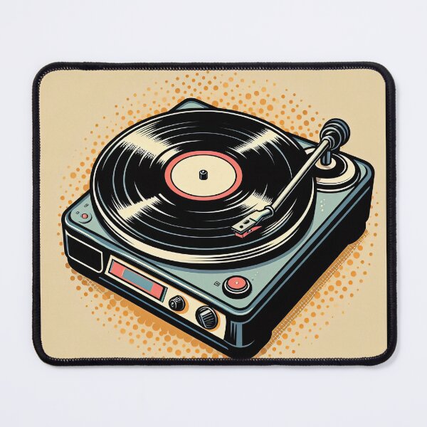 Item preview, Classic Vinyl Record Pop Art Style designed and sold by artofuniverse.