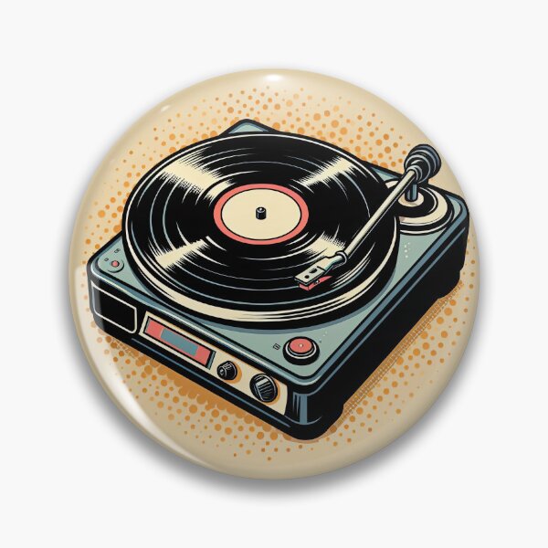 Item preview, Classic Vinyl Record Pop Art Style designed and sold by artofuniverse.