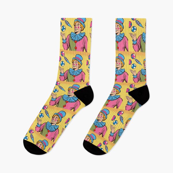 Item preview, Cheerful Clown Pop Art Style designed and sold by artofuniverse.