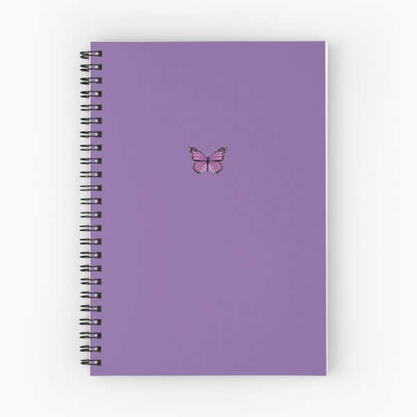 Item preview, butterfly spiral bound notebook designed and sold by Aye-sthetic.
