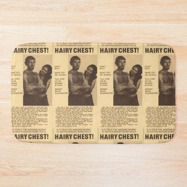 Item preview, The secret to a hairy chest designed and sold by Brooze.