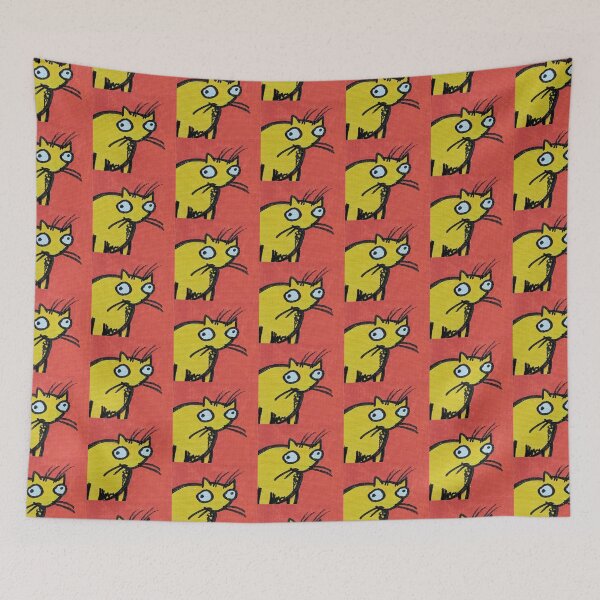 Item preview, Red and Yellow Cat II designed and sold by arfff.