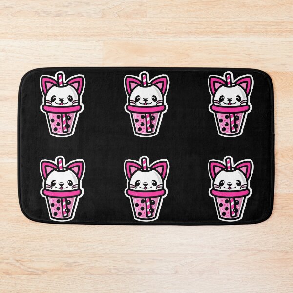 Item preview, Pink Kitty boba designed and sold by Ruby Vazquez.