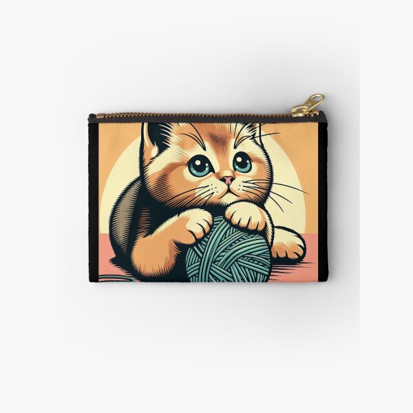 Item preview, Cute Kitten Pop Art Style designed and sold by artofuniverse.
