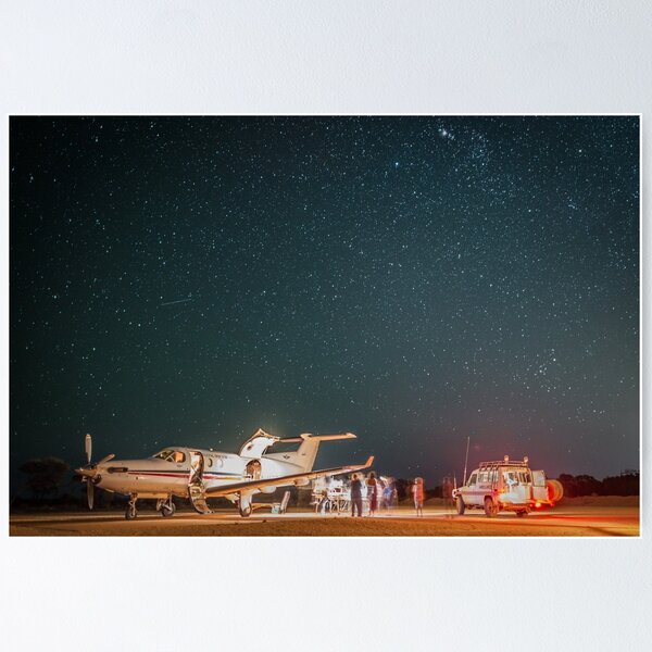 Item preview, RFDS Evac Under a Starry Southern Sky - Tjuntjuntjara, Great Victoria Desert, WA - Take 2 designed and sold by offthewall88.