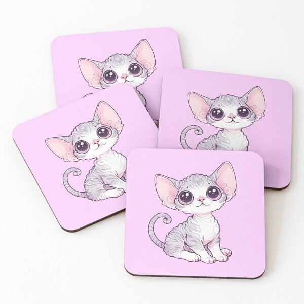 Item preview, Cute devon rex designed and sold by Anna Halasek.