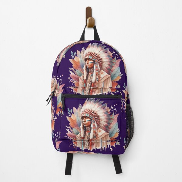 Item preview, Traditional Native Canadian Chief 3D Sketch, designed and sold by PaintMeWorld.