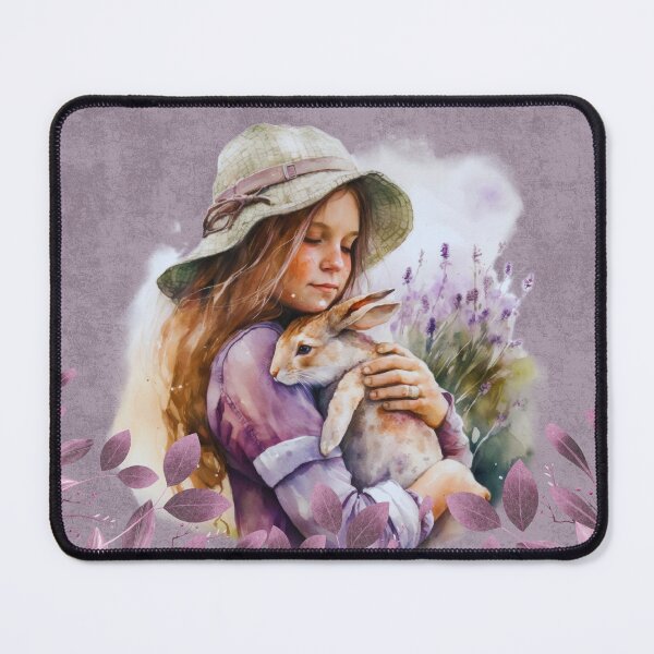 Item preview, Vintage Country Girl And Bunny designed and sold by Lovemountain.