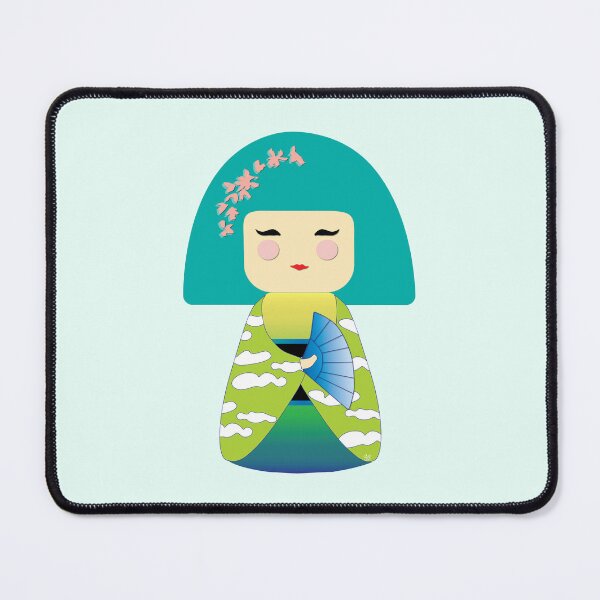 Item preview, teal kawaii vibbi doll designed and sold by Redsonya888.