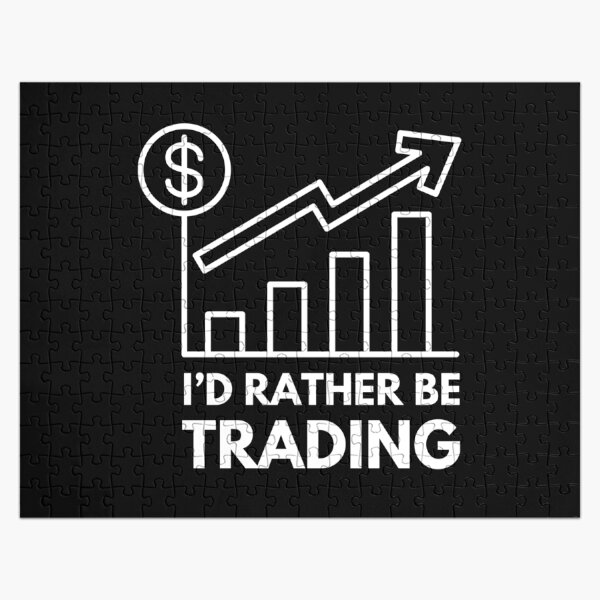 Item preview, I'd Rather be Trading Stock Trader Trading, Stock Market, Trading Gift designed and sold by DesignDailyDeal.
