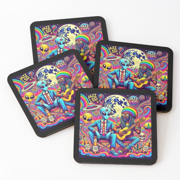 Item preview, Cosmic Rasta and Acid Man Psychedelic Trip designed and sold by Noussairox.