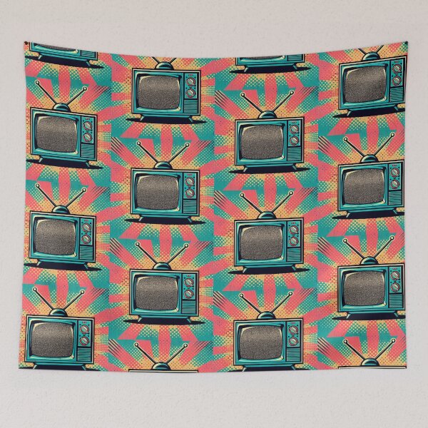 Item preview, Retro TV Pop Art Style designed and sold by artofuniverse.