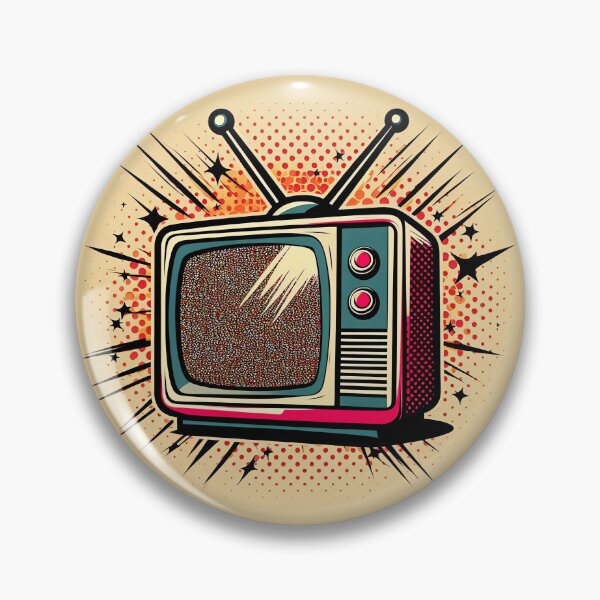 Item preview, Retro TV Pop Art Style designed and sold by artofuniverse.