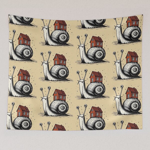 Item preview, Snail Pop Art Style designed and sold by artofuniverse.