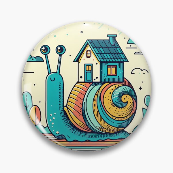 Item preview, Snail Pop Art Style designed and sold by artofuniverse.