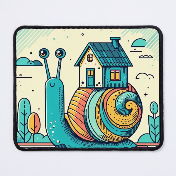 Item preview, Snail Pop Art Style designed and sold by artofuniverse.